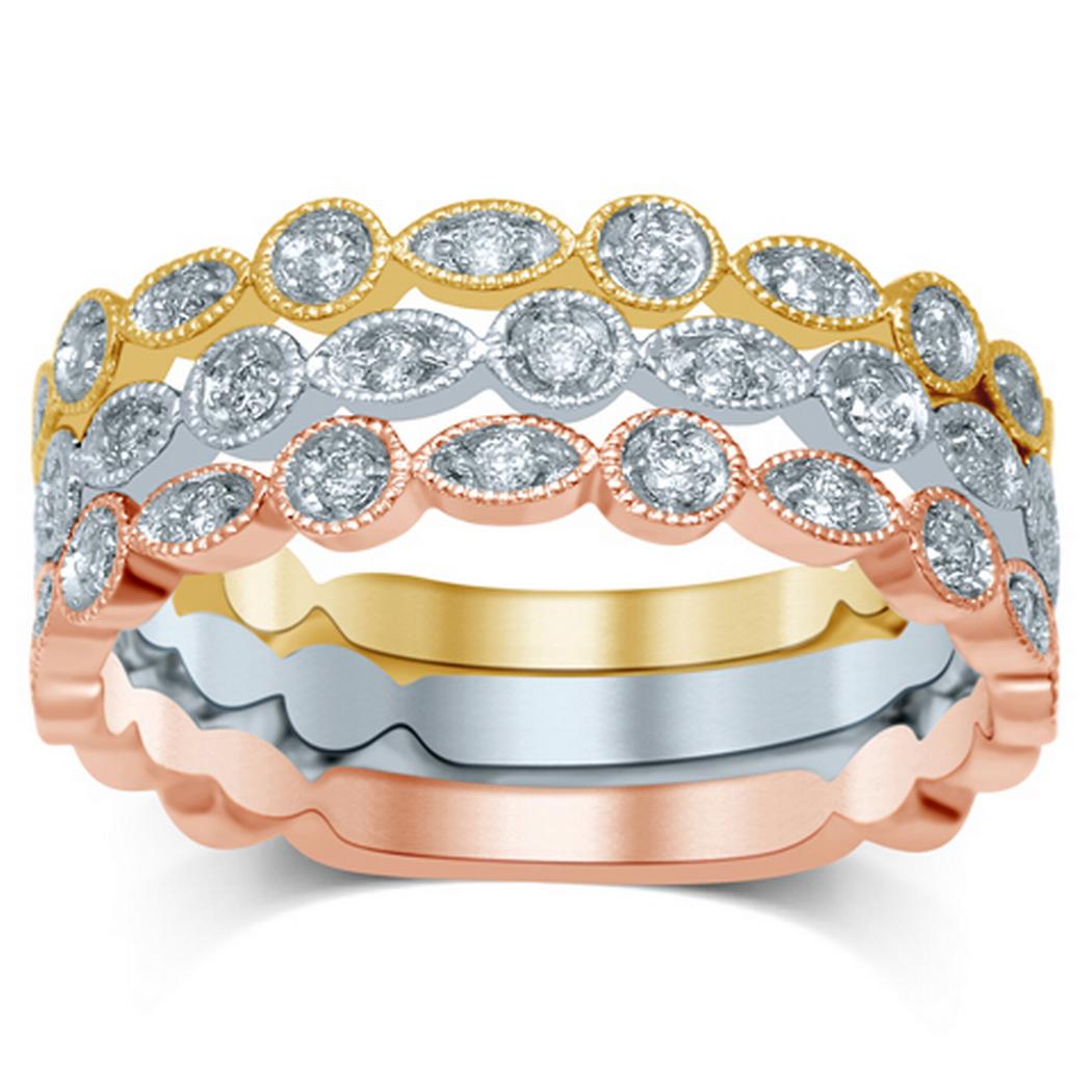 Diamond Stackable Ring ~ Oakmont Jewelry