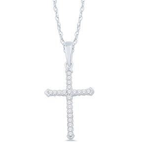 Diamond Cross Pendant 